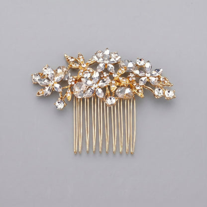 Exquisite Pearl and Crystal Flower Headpiece for Bridal Photoshoots