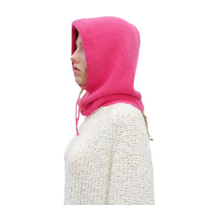 Unisex Simple Solid Color Knitted Rabbit Hair Beanie