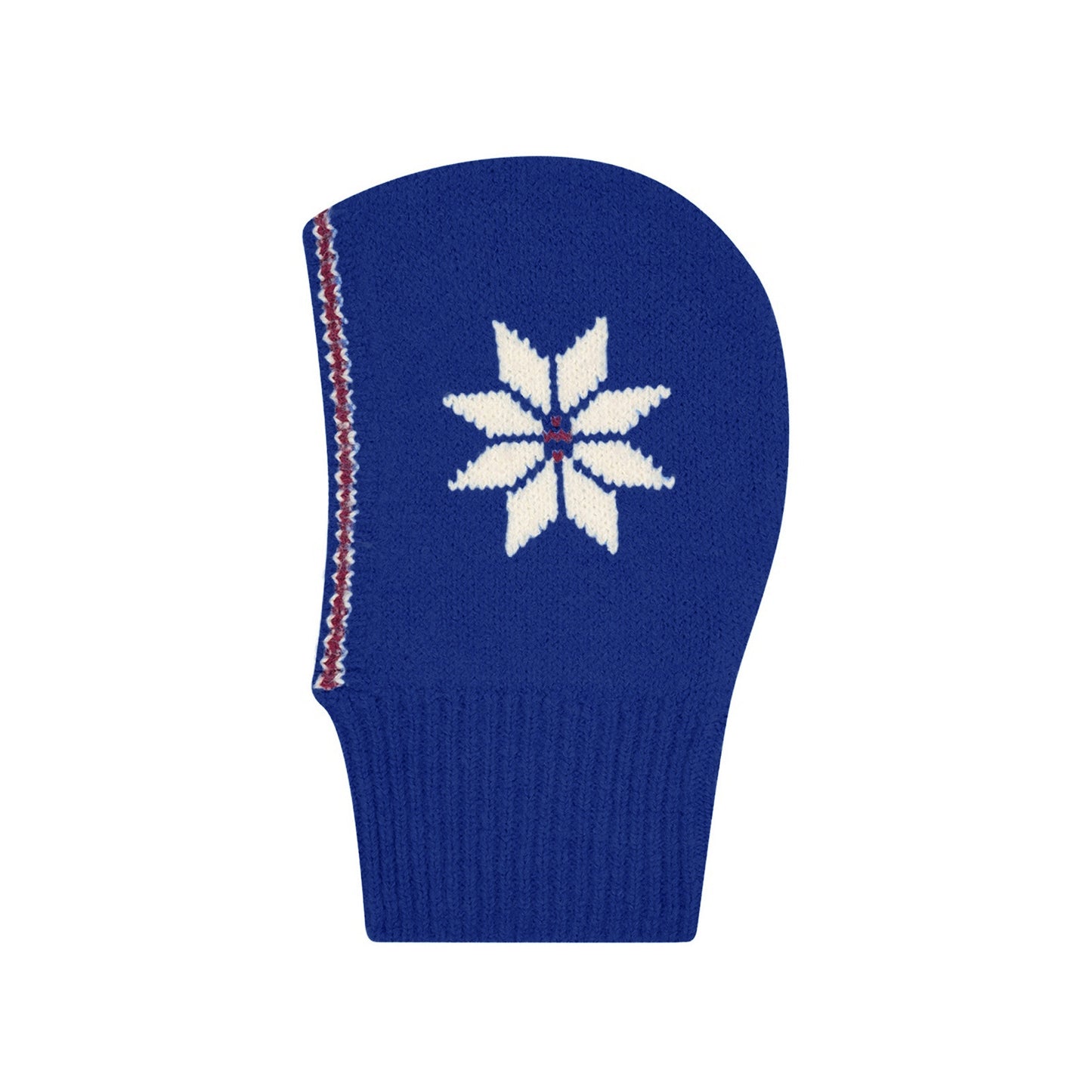 Christmas Snowflake Wool Knit Balaclava Hat for Women