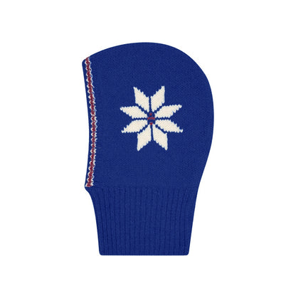 Christmas Snowflake Wool Knit Balaclava Hat for Women