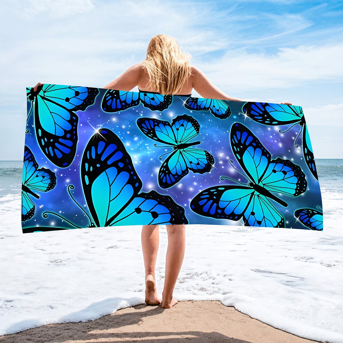 Customized Microfiber Beach Towel with Digital Print
