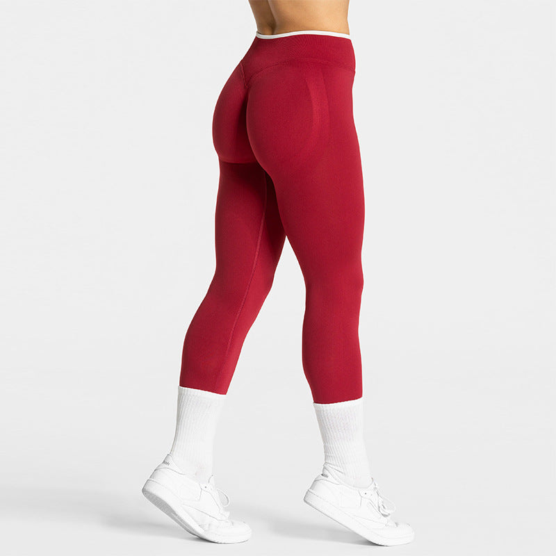 Color Blocked Long Sleeve Workout Top for Women