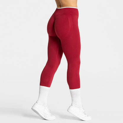 Color Blocked Long Sleeve Workout Top for Women