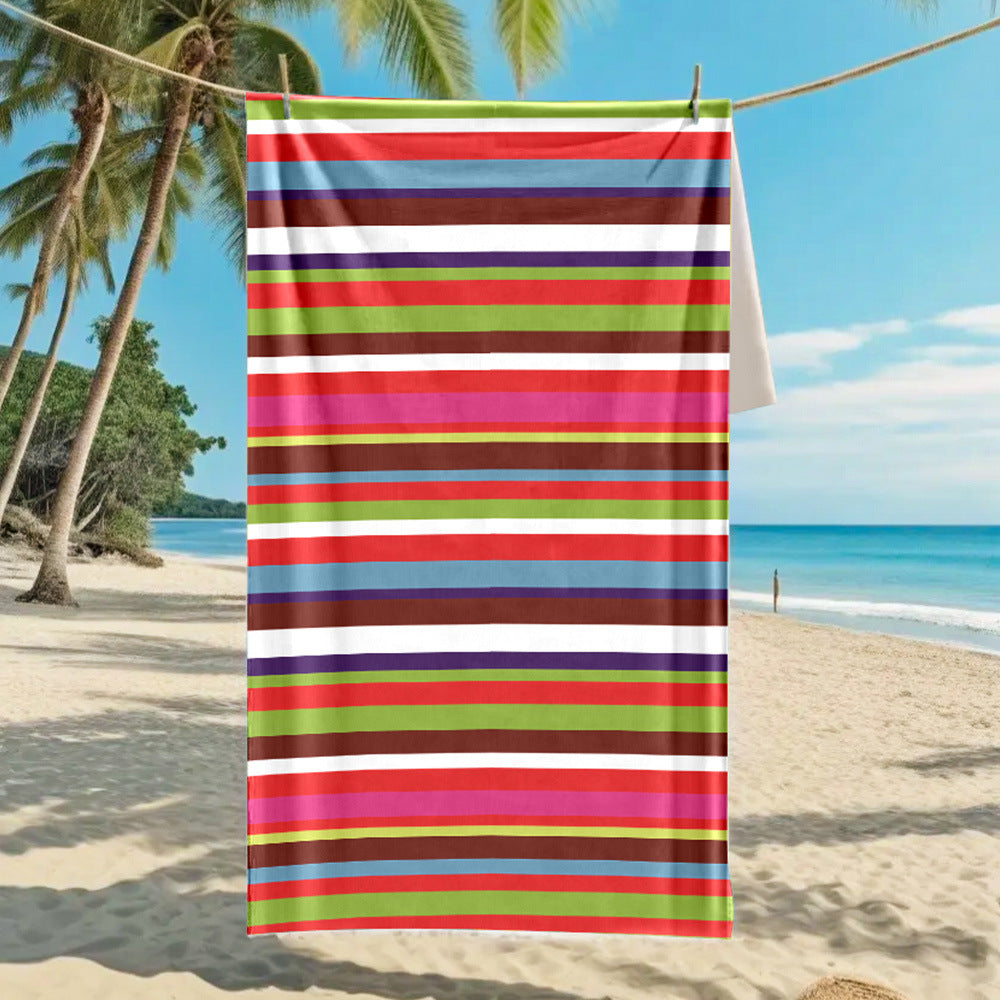 Microfiber Printed Beach Towel Bath Towel