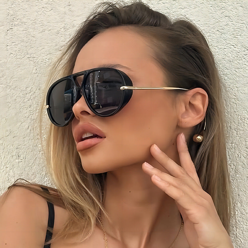 Trendy Oversized Sunglasses UV400 Protection for Women