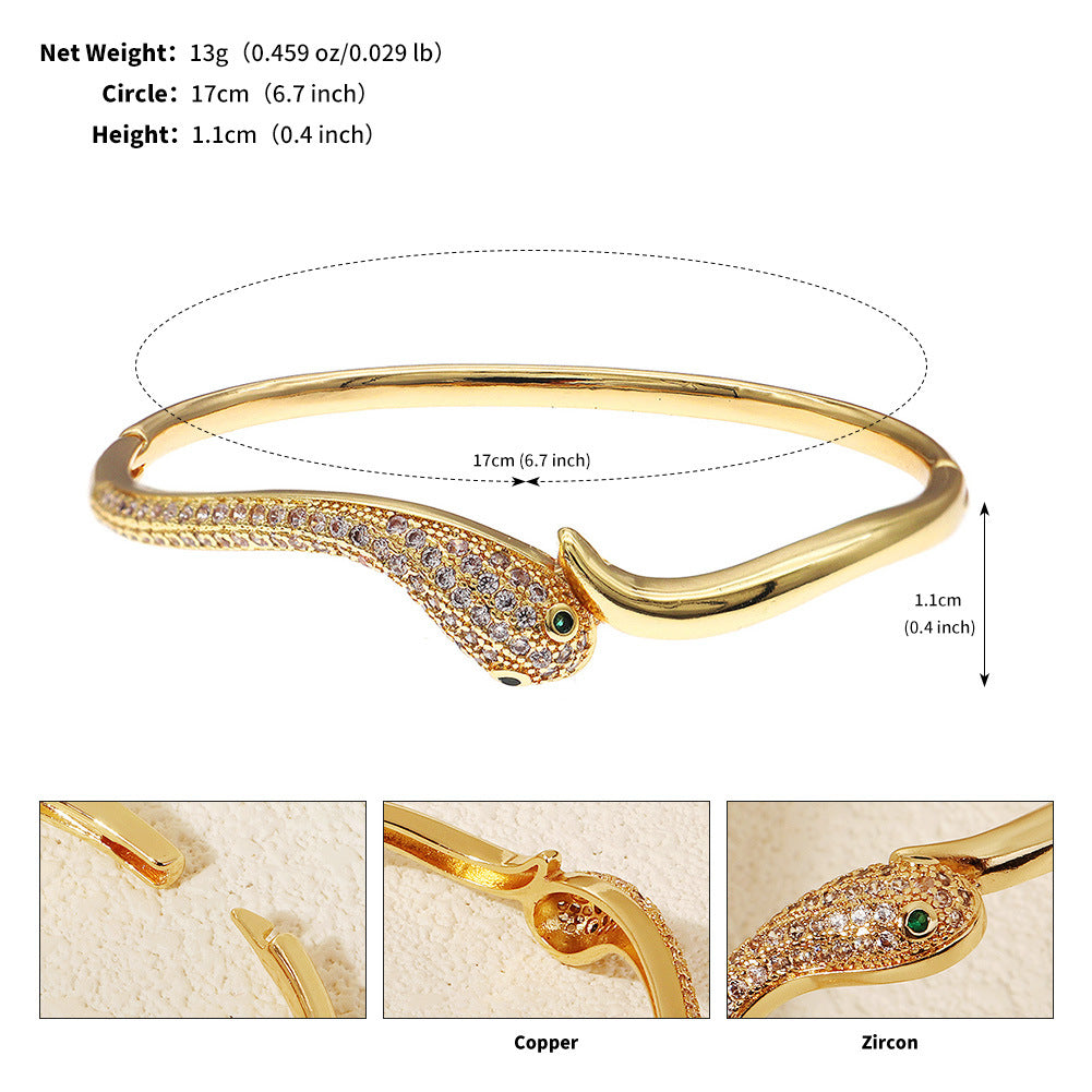 Crystal Studded Open Cuff Bracelet Elegant Jewelry for Weddings and Parties