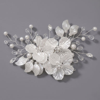 Elegant Acrylic Flower Hairpin for Traditional Hanfu Style