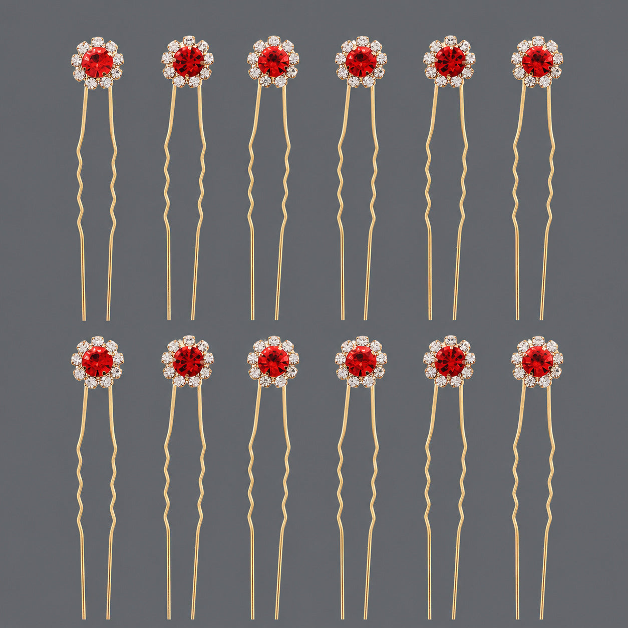 Handcrafted Pearl Hairpins With Rhinestones For Weddings