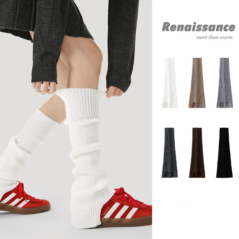 Renaissance Knit Calf Socks Acrylic Blend Layering