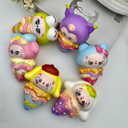 Labubu Sensory Squishy Plush PU Slow Rebound