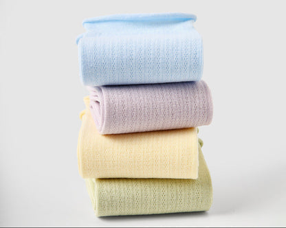 Mid Calf Renaissance Mesh Cotton Socks Breathable Casual