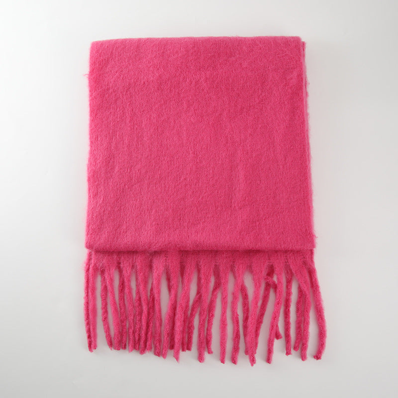 28 Colors Cozy Soft Cashmere Feel Scarf for Women