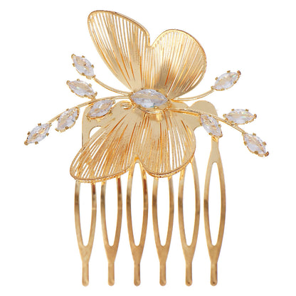 Elegant Butterfly Hair Combs for Weddings and Everyday Style