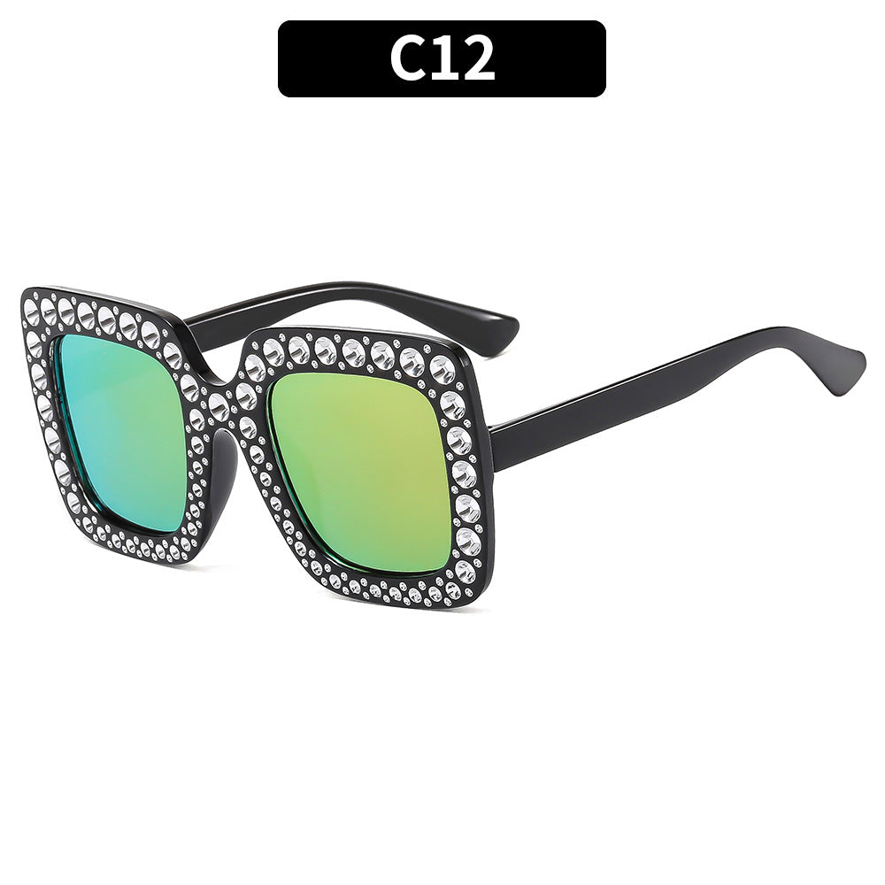 Kids Bling Sunglasses Trendy UV400 Protection Beach Sunglasses