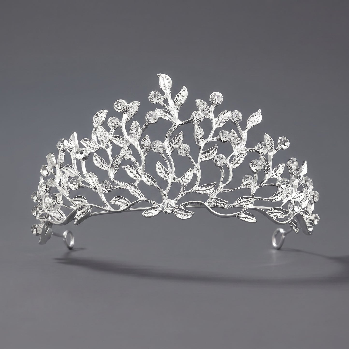 Luxury Rhinestone Princess Crown Headpiece for Birthdays and Weddings