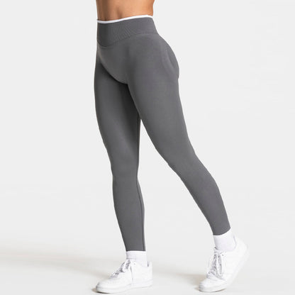 Color Blocked Long Sleeve Workout Top for Women