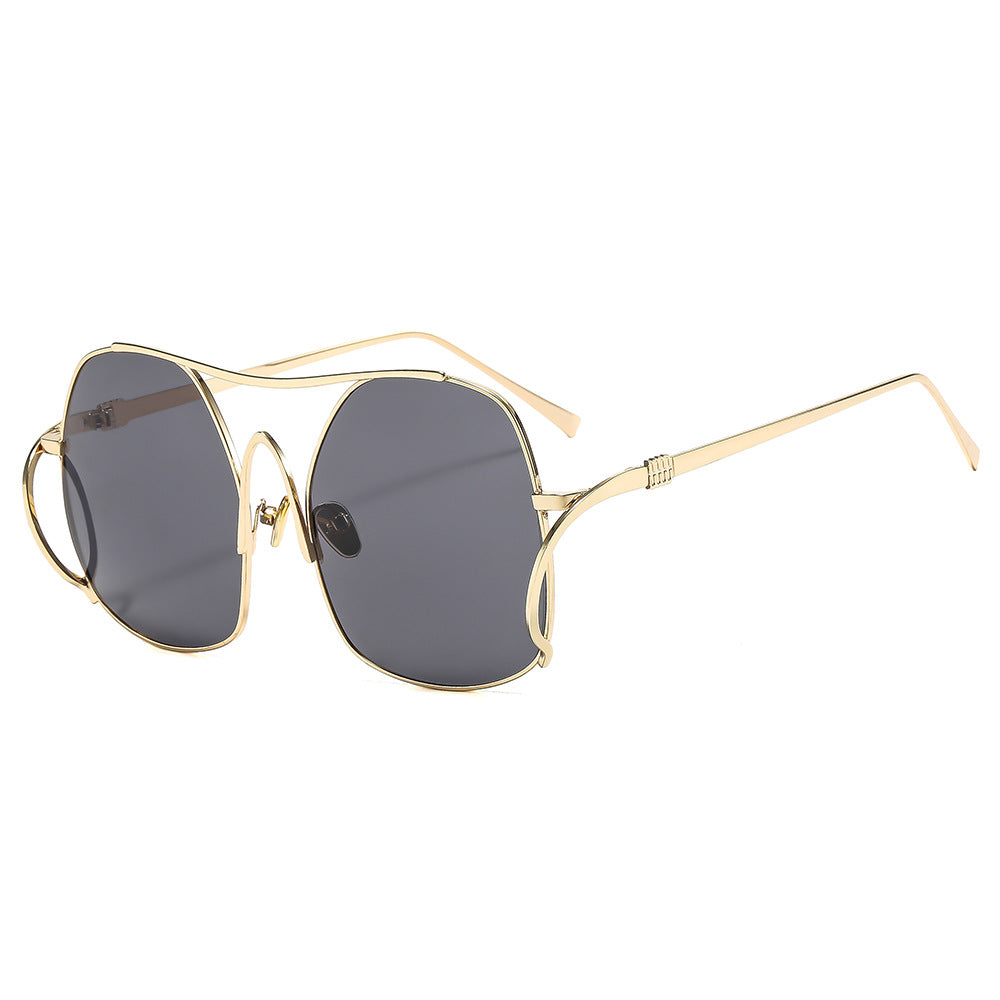 Trendy Fashion Metal Frame Sunglasses for Men and Women