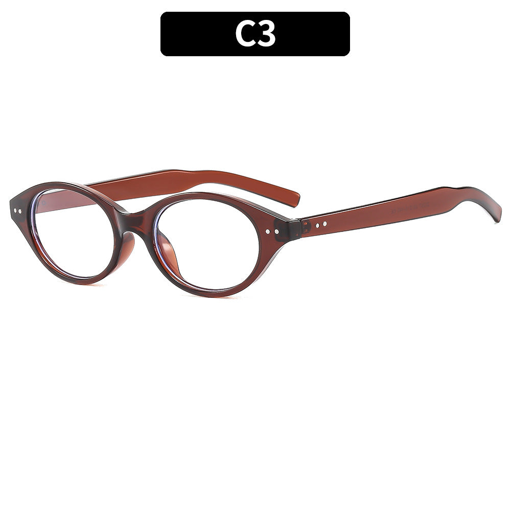Retro Chic Unisex Clear Lens Blue Light Blocking Glasses
