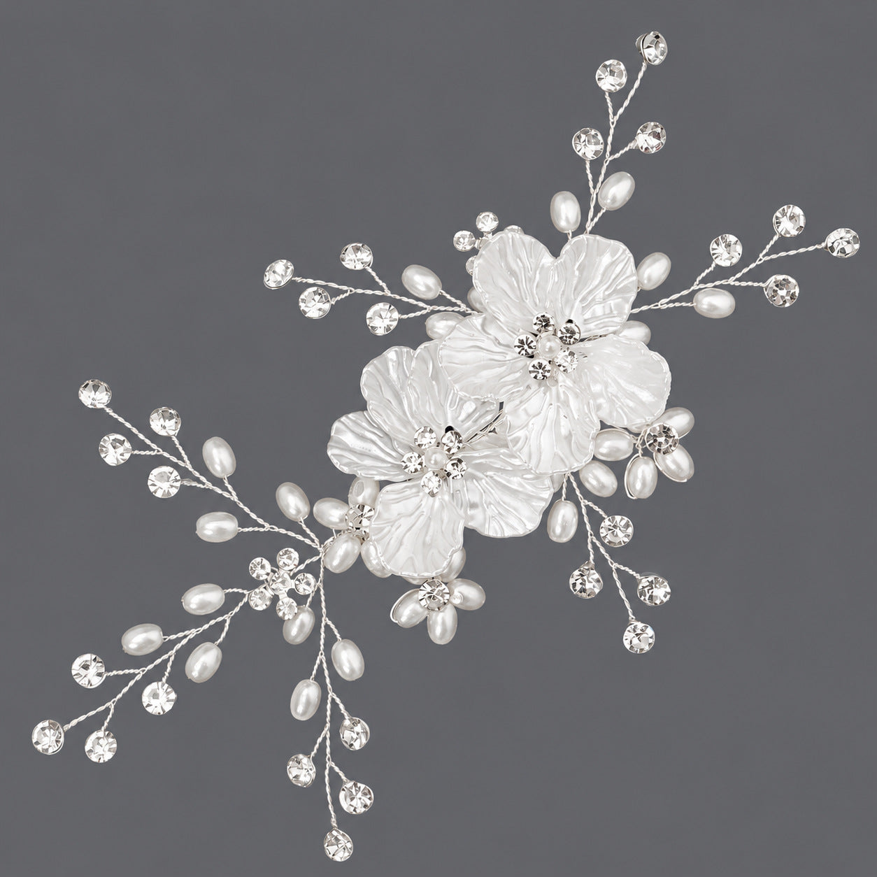 Elegant Acrylic Flower Hair Accessories Set for Women