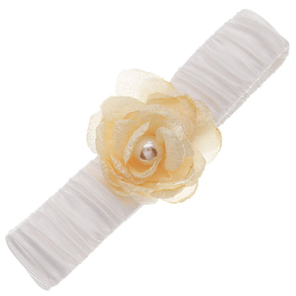 Bridal Lace Garter Belt with Rhinestones and Pearls for Elegant Weddings