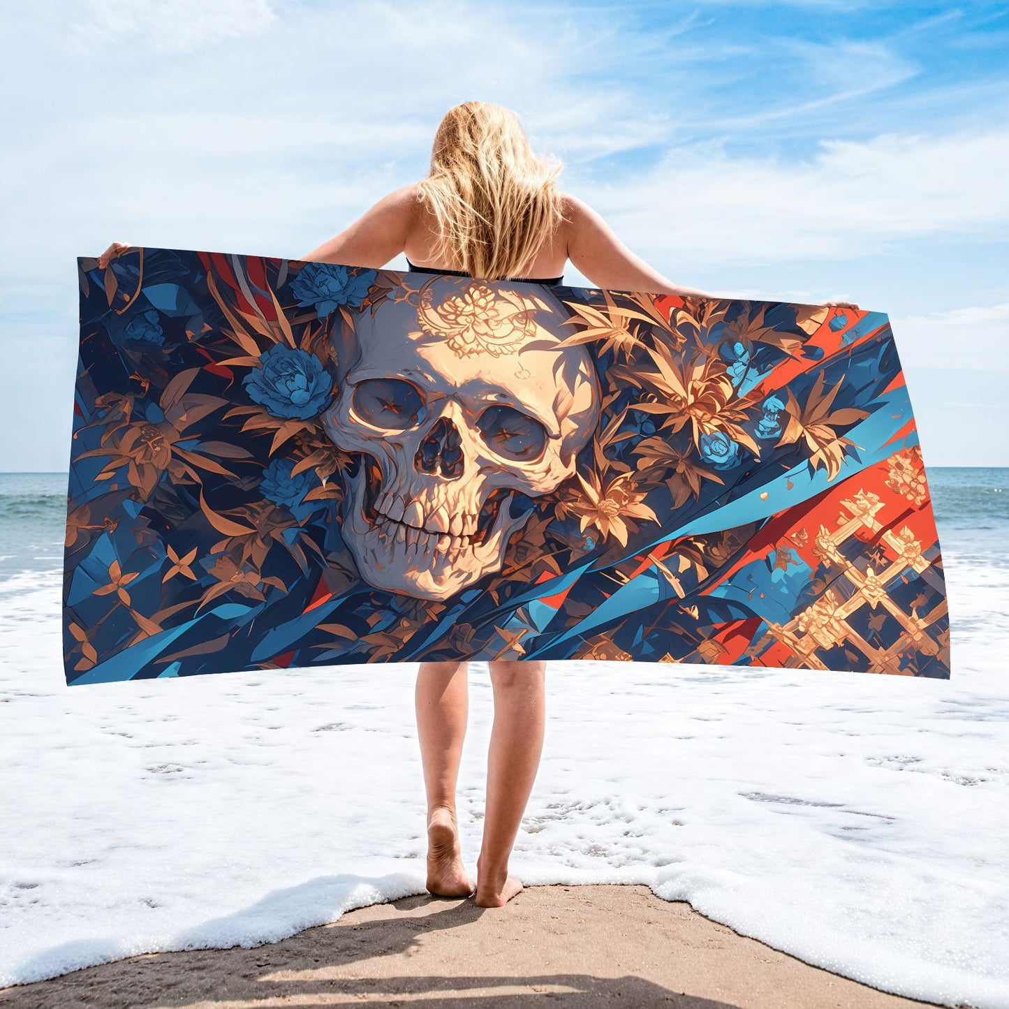 Custom Printed Beach Towel Microfiber Quick-Dry Towel