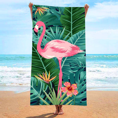 Customized Microfiber Beach Towel with Digital Print