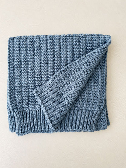 Solid Color Chunky Knit Scarf Stylish and Warm Neck Wrap