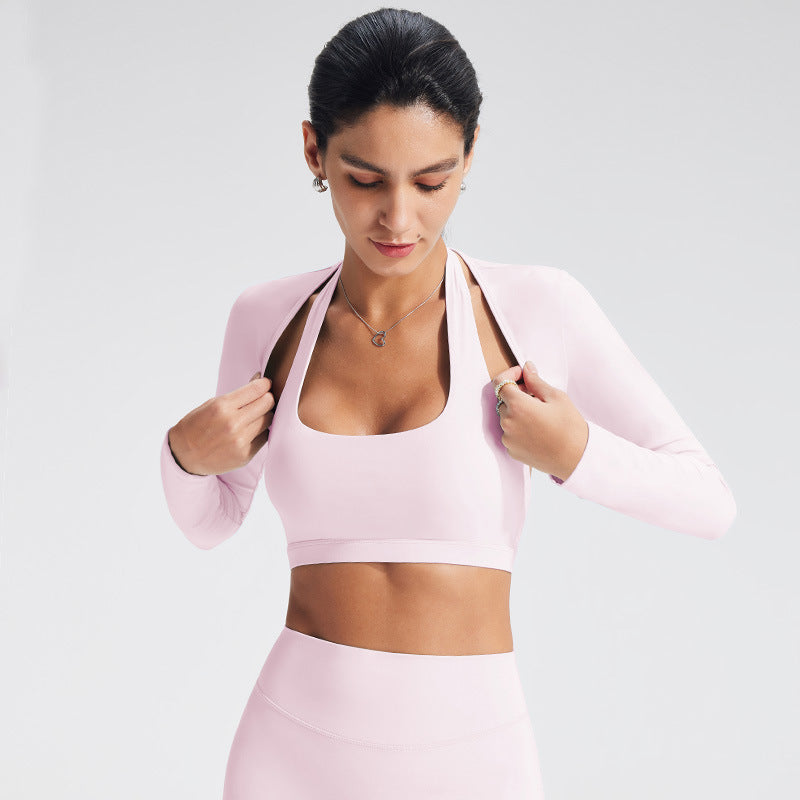 Lightweight Long Sleeve Yoga Shrug for Women