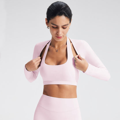 Lightweight Long Sleeve Yoga Shrug for Women