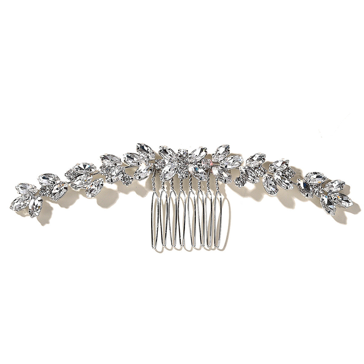 Rhinestone Updo Hair Bun Maker Elegant Wedding Hair Accessory