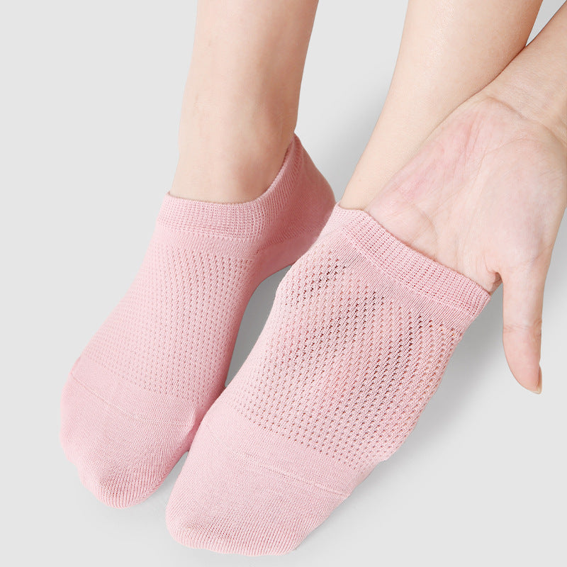 Socks Renaissance Style Mesh Cotton Antibacterial No Show