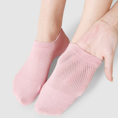 Socks Renaissance Style Mesh Cotton Antibacterial No Show