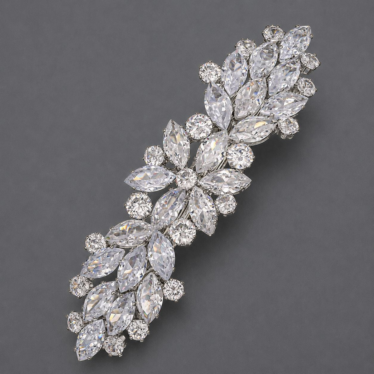 Elegant Zirconia Hair Clips for Everyday Style
