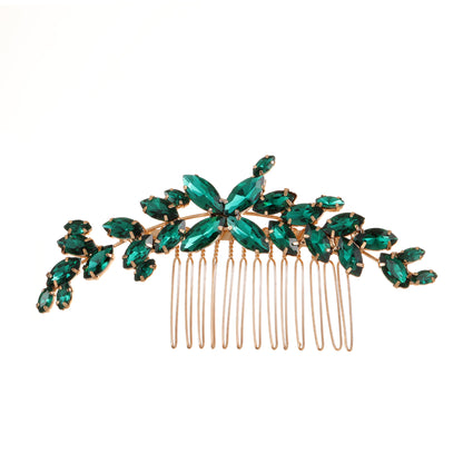 Minimalist Rhinestone Bridal Hair Comb Elegant Hairpiece