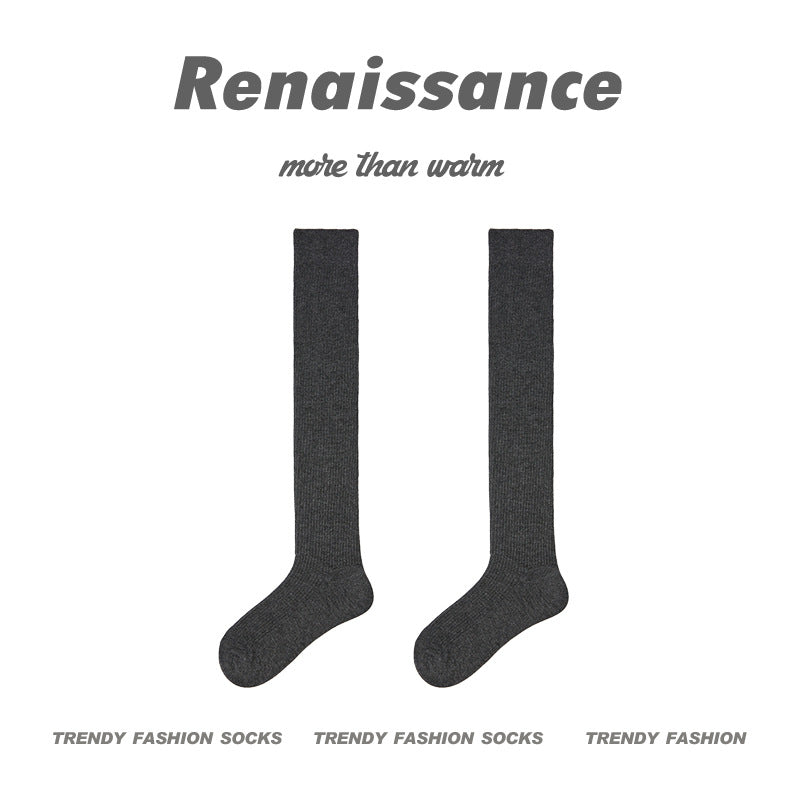 Wool Blend Over The Knee Cozy Thick Socks