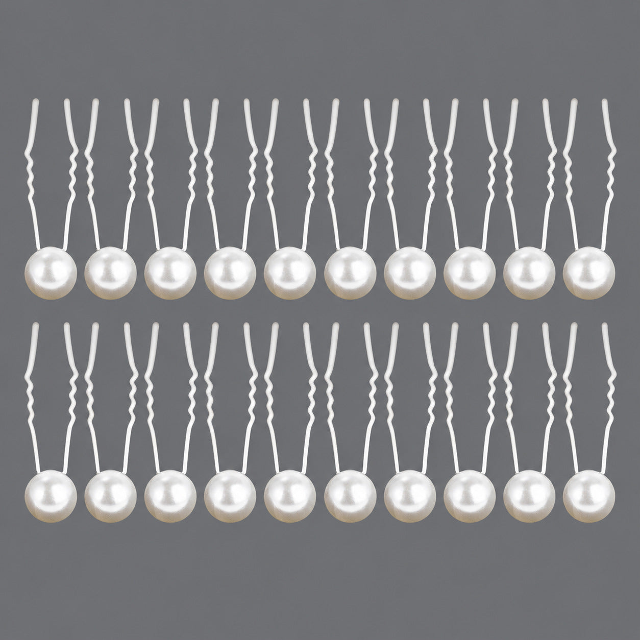 Handcrafted Pearl Hairpins With Rhinestones For Weddings
