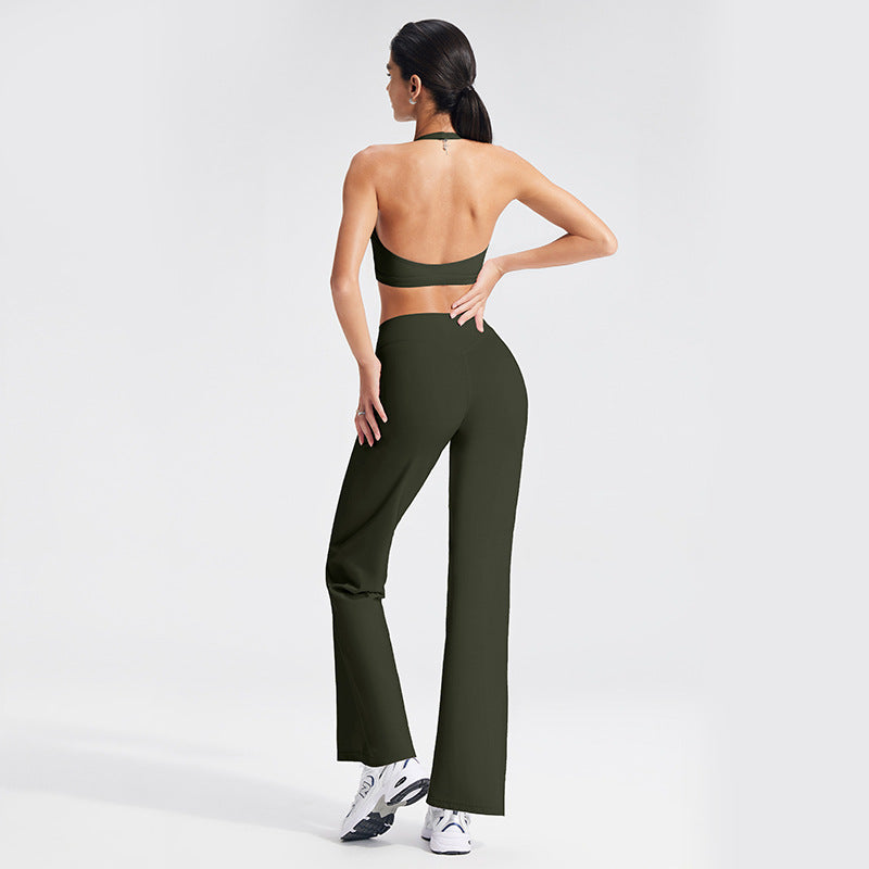Seamless Sports Bra And Leggings Set For Women