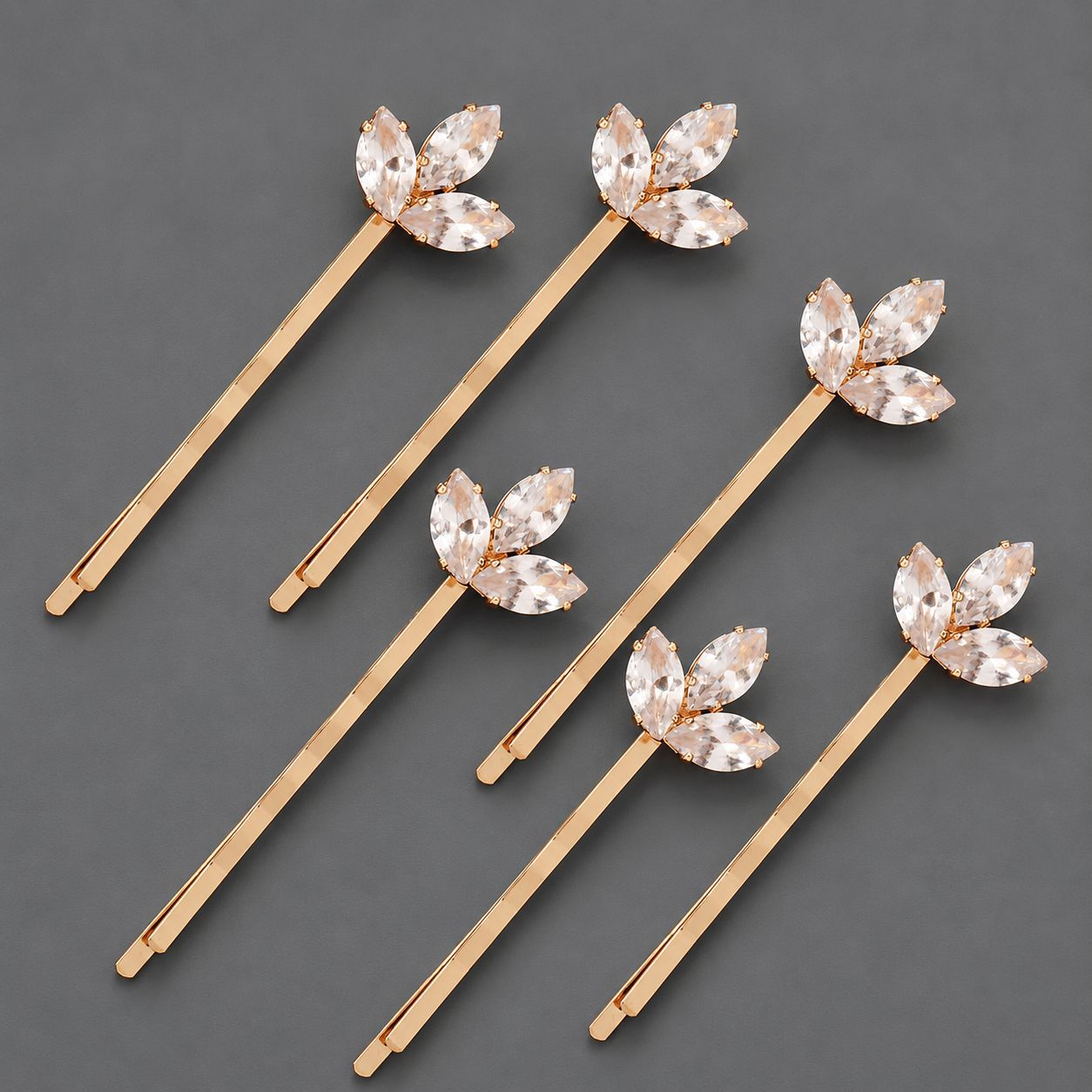 Trendy Geometric Hair Clips Set for Stylish Daily Wear