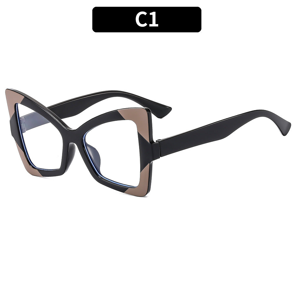 Fashionable Oval Blue Light Blocking Glasses for Women