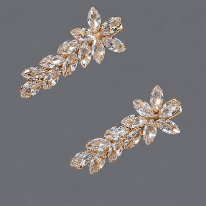 Elegant Zirconia Hair Clips for Everyday Style