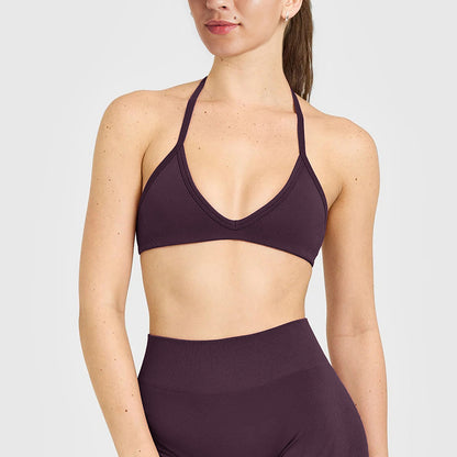 Women's Yoga Sports Bra and High Waist Leggings Set