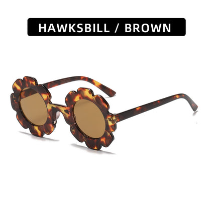 Trendy Kids' Sunglasses Cute Sunflower Design UV400 Protection