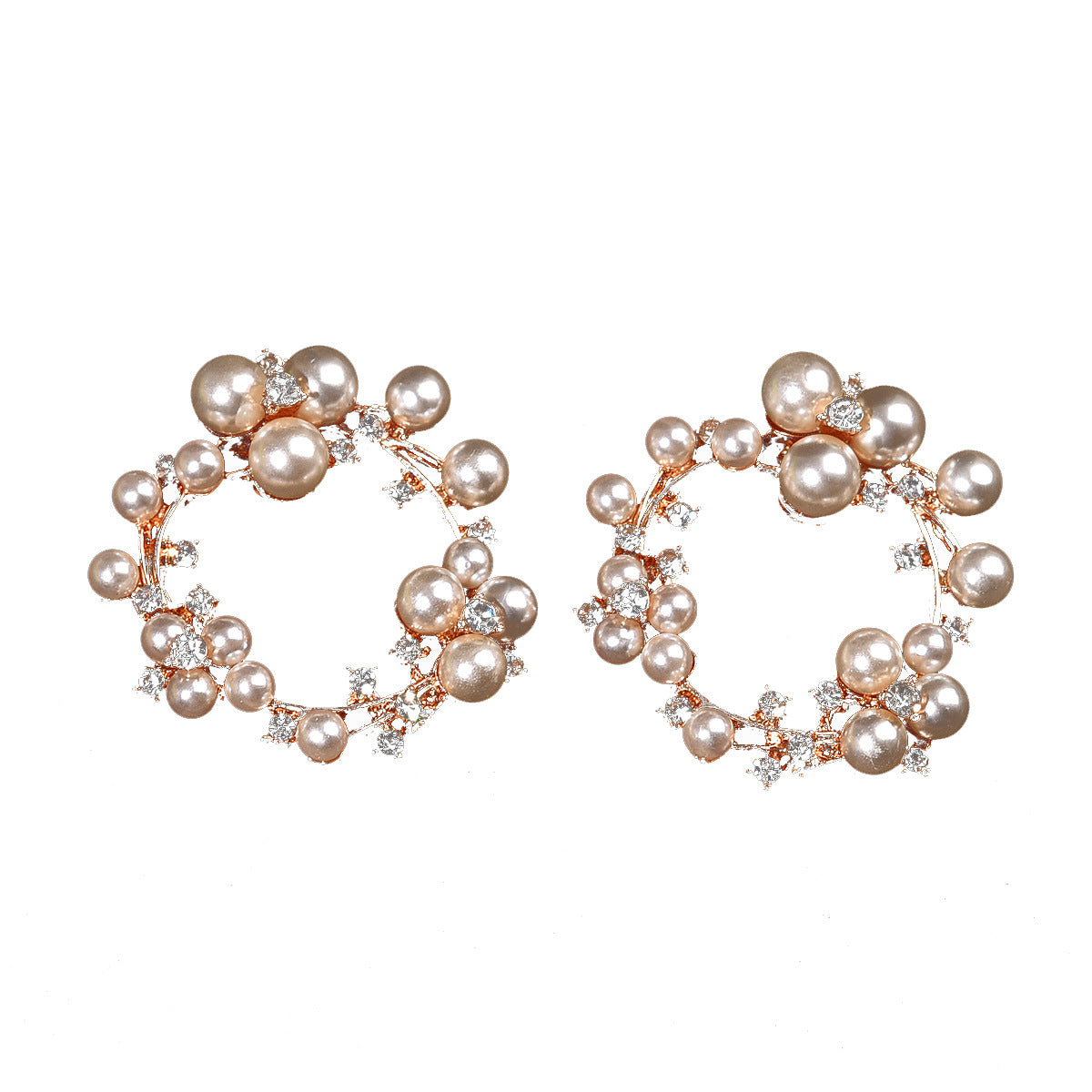 Removable Pearl Shoe Buckle Square Round High Heel Clip Accessories
