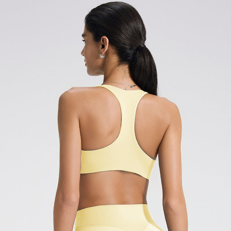 Seamless High-Impact Sports Bra for Running and Yoga