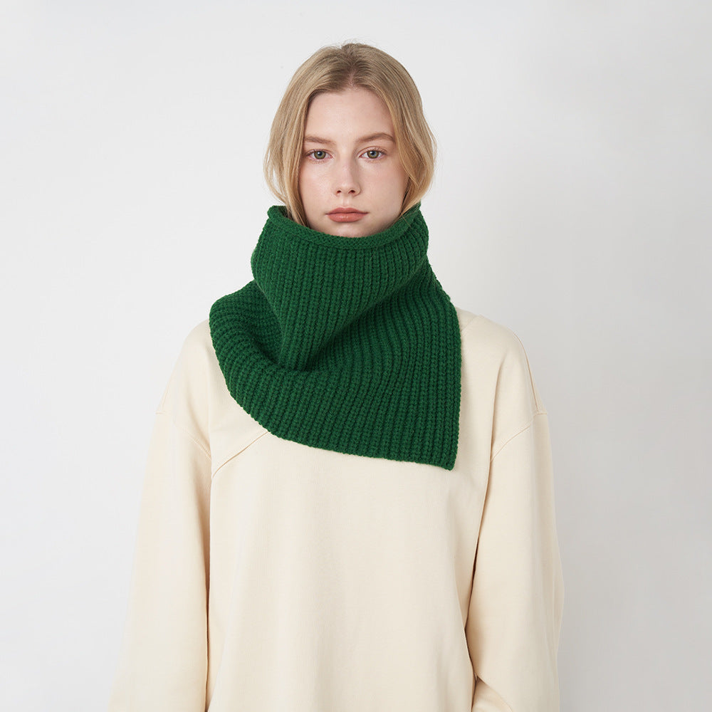 Chic Knit Scarves with Slit Design for All-Season Style