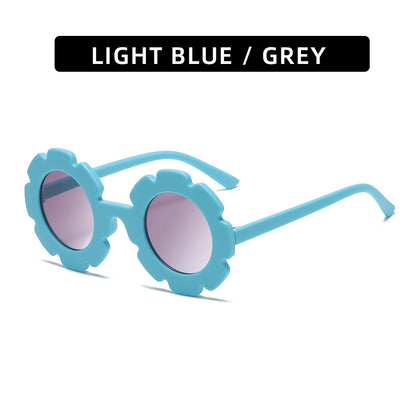 Trendy Kids' Sunglasses Cute Sunflower Design UV400 Protection