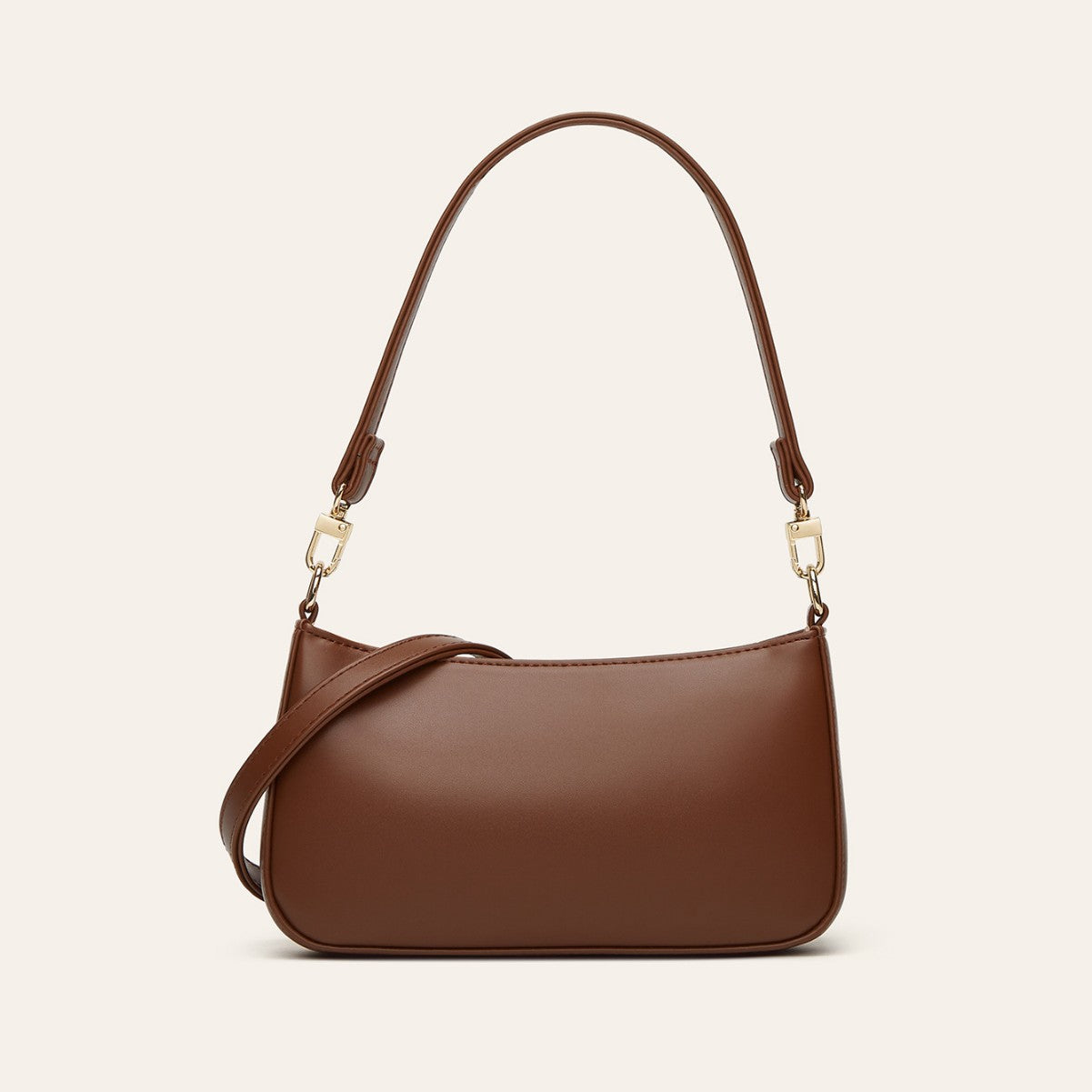Vintage Chic PU Shoulder Bag