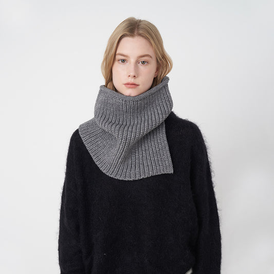 Chic Knit Scarves with Slit Design for All-Season Style