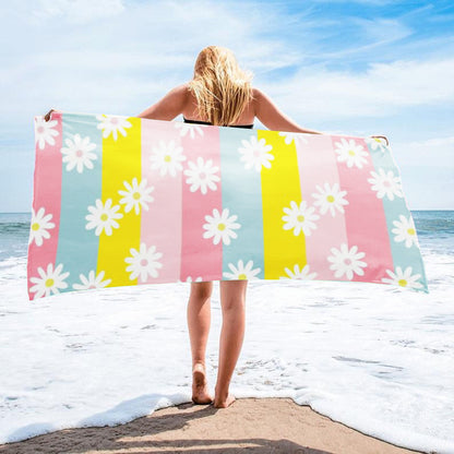 Printed Quick-Dry Microfiber Beach & Bath Towel