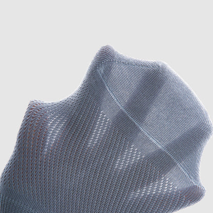 Men's No Show Mesh Cotton Socks Moisture Wicking